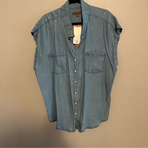 Chambray button down